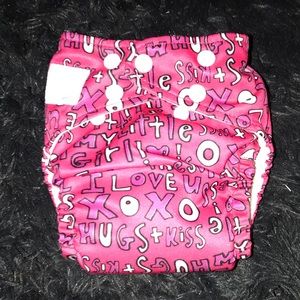 A cloth diaper